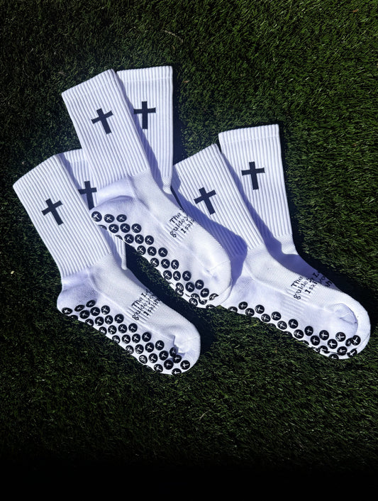 3 Christian Grip Socks (GREAT DEAL)