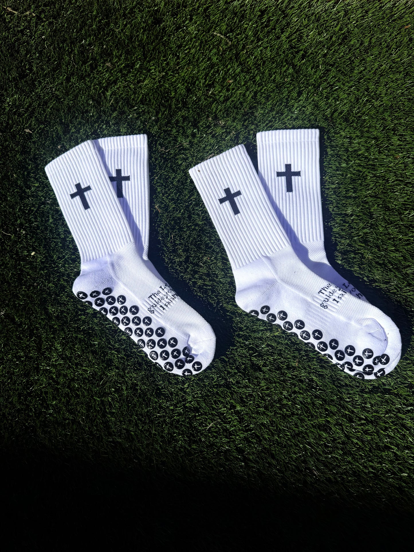2 Christian Grip Socks (BEST SELLER)