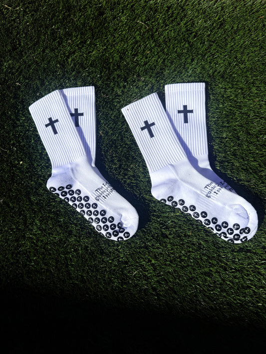 2 Christian Grip Socks (BEST SELLER)